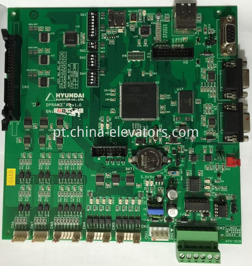 Hyundai Elevator DPRAM3 Rev1.0 / WTN-1828 Hyundai Elevator DPRAM3 Rev1.0 / WTN-1828